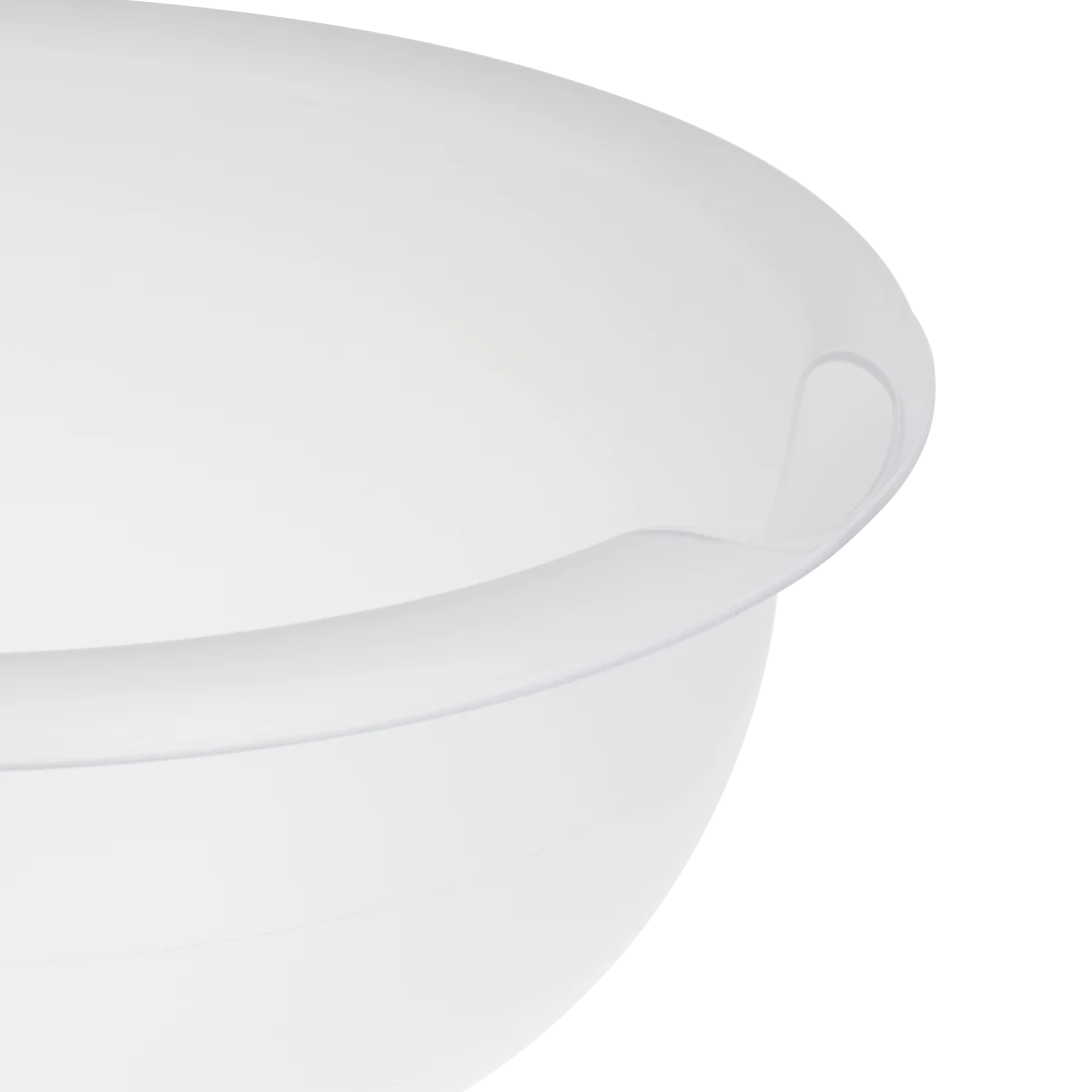 Sterilite 0747 8-Piece Covered Bowl Set – White Bowls with Washed Blue & Corsair Blue Lids - Image 10