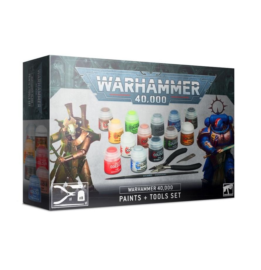 Warhammer 40,000: Paints + Tools Set - Beginner Hobby Kit - Image 2