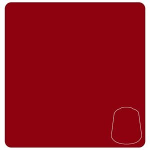 Citadel Base Mephiston Red 12ml acrylic paint pot for Warhammer miniatures