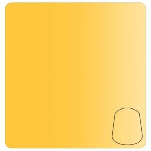 Citadel Contrast Iyanden Yellow 18ml acrylic paint pot for Warhammer miniatures