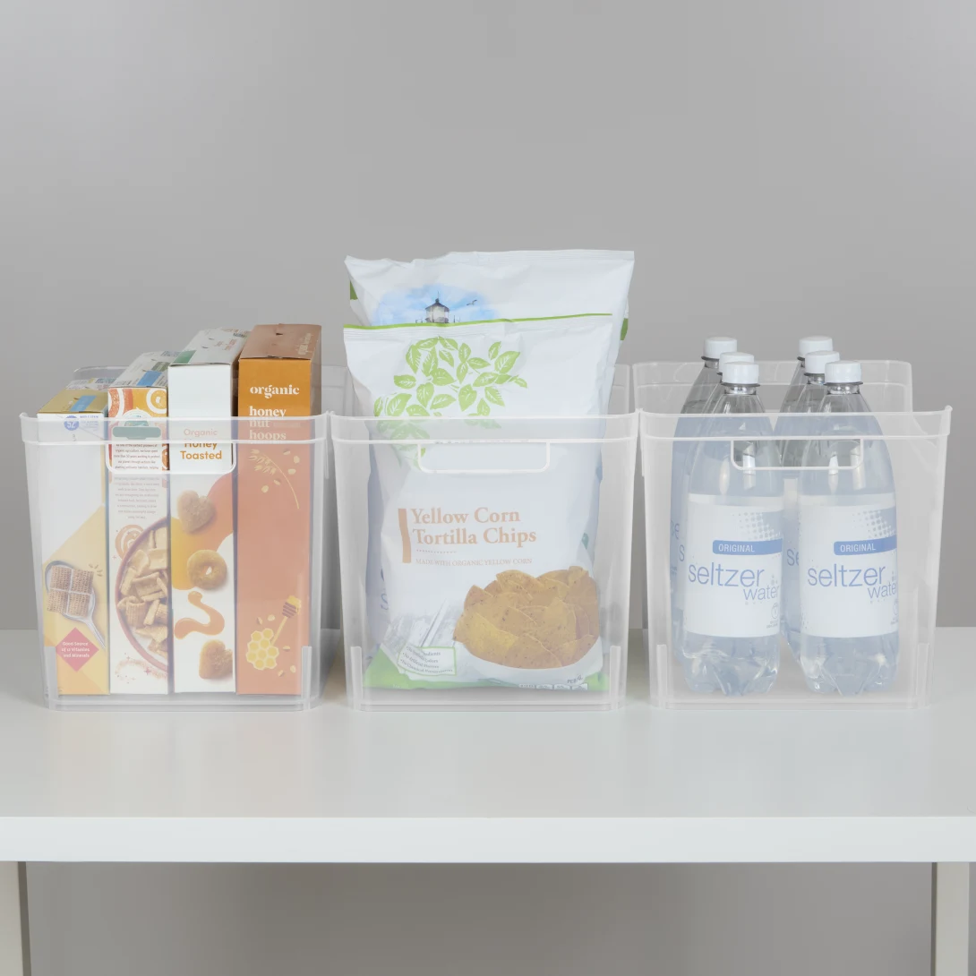 Sterilite 1363 Wide Shelf Bin – Clear - Image 3