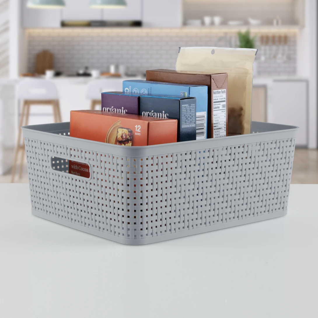 Sterilite 1292 Short Basket – Cement - Image 4