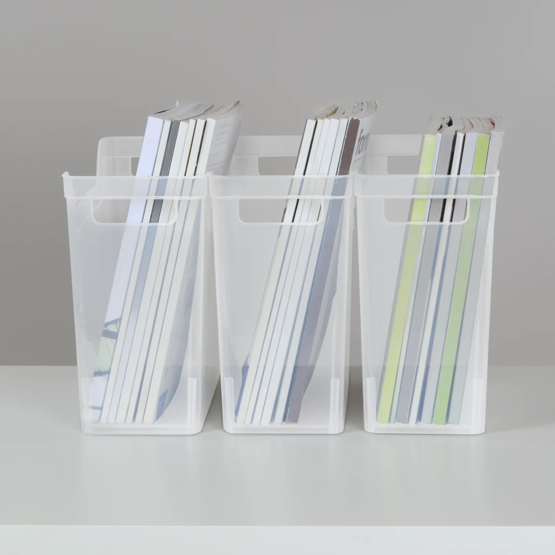Sterilite 1361 Narrow Shelf Bin β Clear - Image 4