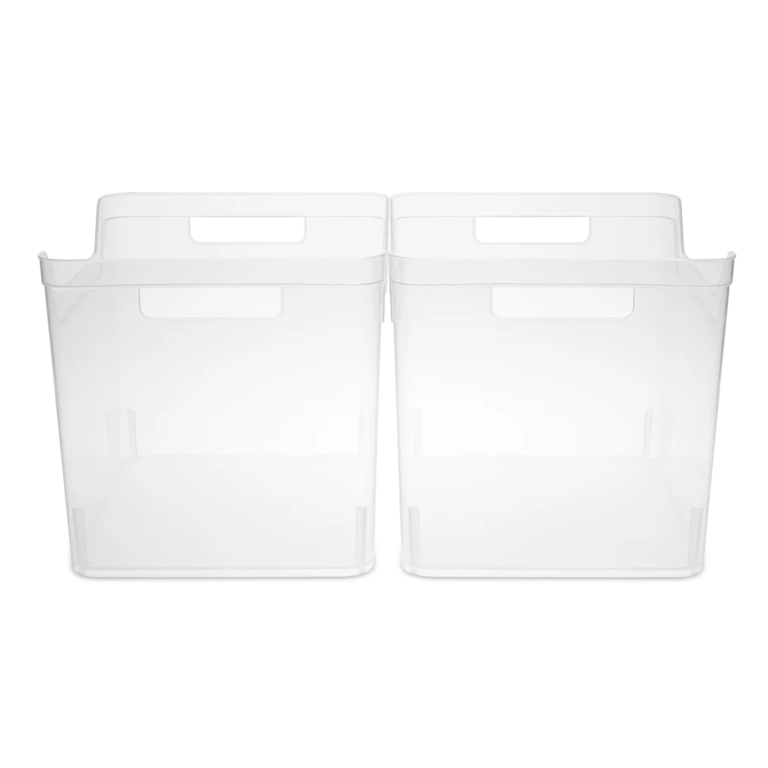 Sterilite 1363 Wide Shelf Bin – Clear - Image 5