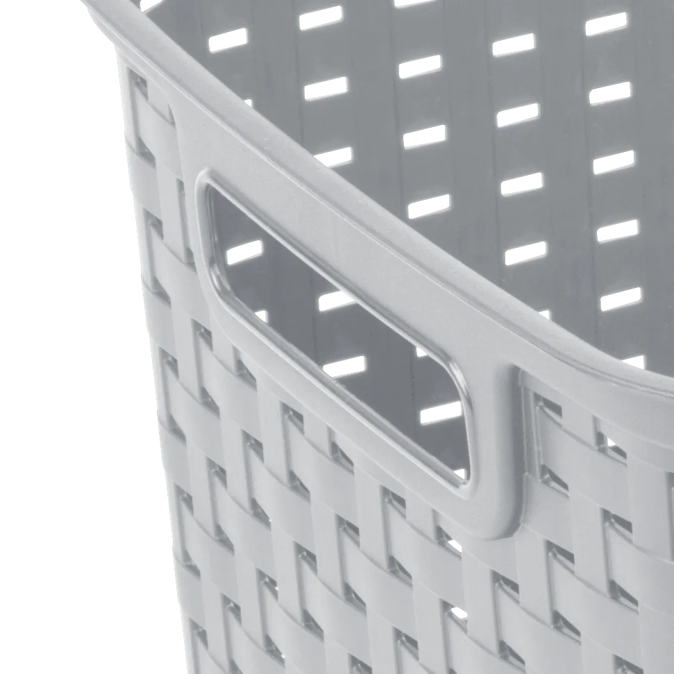 Sterilite 1273 Tall Weave Basket – Cement - Image 7