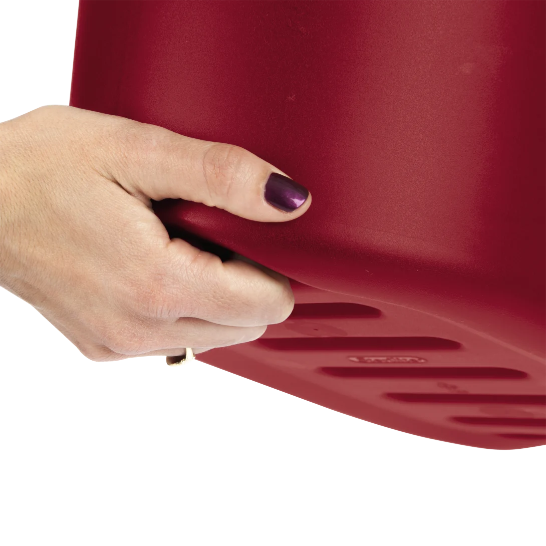 Sterilite 1129 17.5 Quart / 17 Liter Mop Bucket – Classic Red with Black Wringer & Wire Handle - Image 7