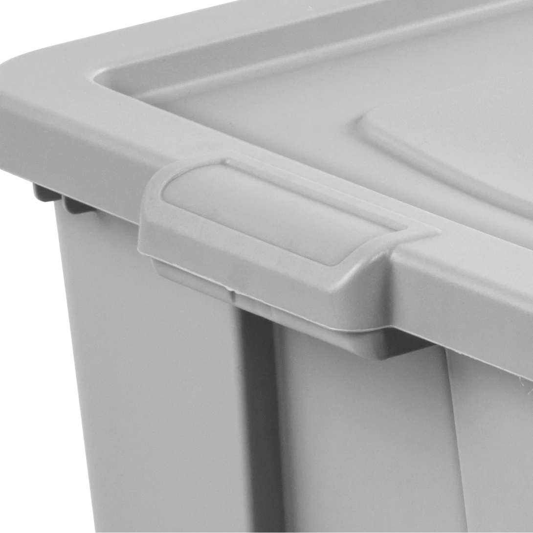 Sterilite 1679 30 Gallon Tuff1 Tote β Cement Lid & Base 114 Liter Utility Storage Box - Image 7