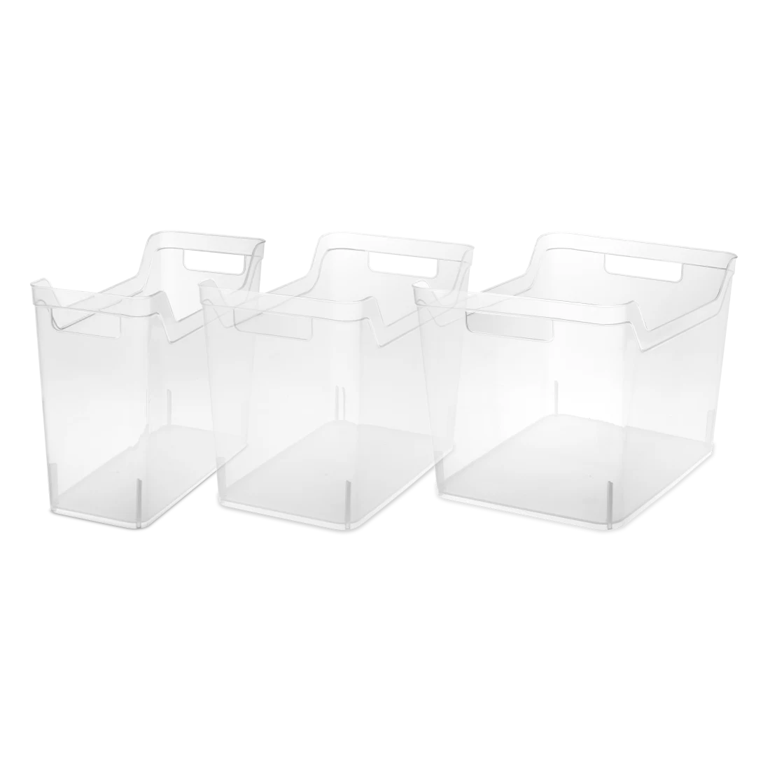 Sterilite 1361 Narrow Shelf Bin β Clear - Image 8