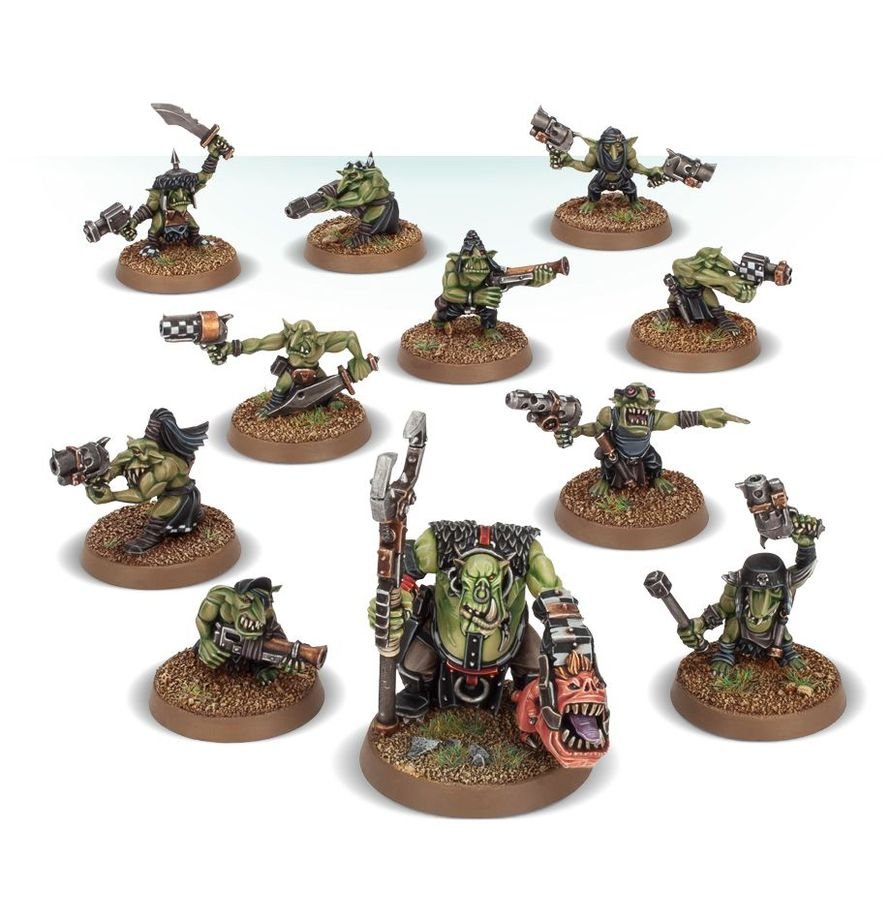 Warhammer 40K Orks Runtherd and Gretchin | Model Kit