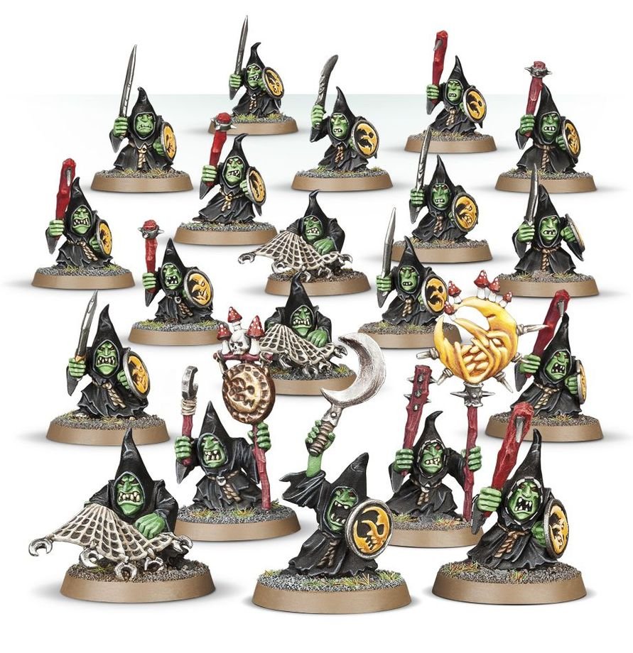 Warhammer Age of Sigmar Gloomspite Gitz Moonclan Stabbas | Model Kit