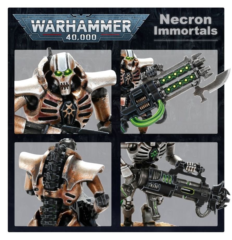 Warhammer 40K Necrons Immortals / Deathmarks | Model Kit - Image 5