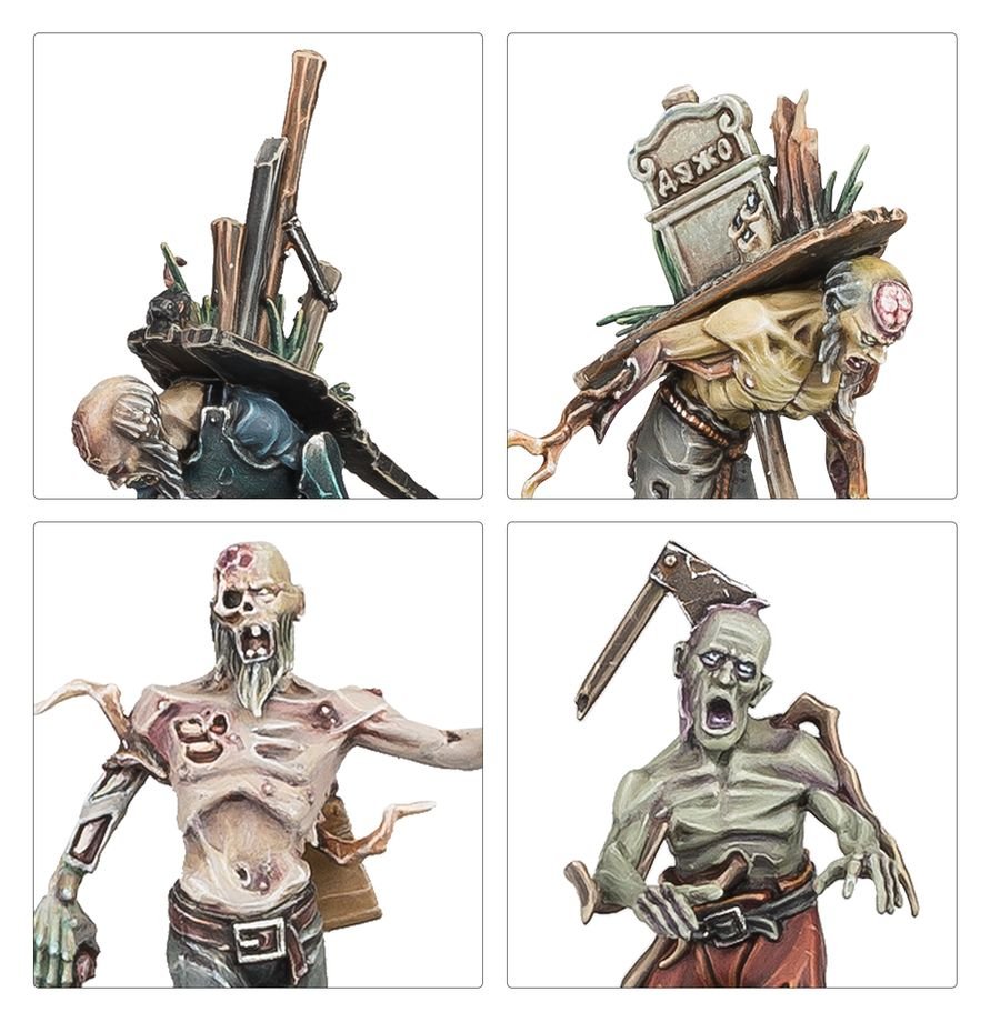 Warhammer Age of Sigmar Soulblight Gravelords Deadwalker Zombies - Image 5