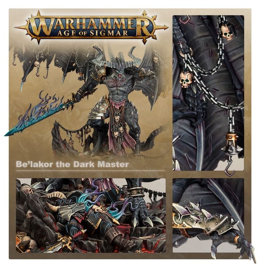 Warhammer Be'lakor, the Dark Master | Slaves to Darkness Model Kit - Image 6