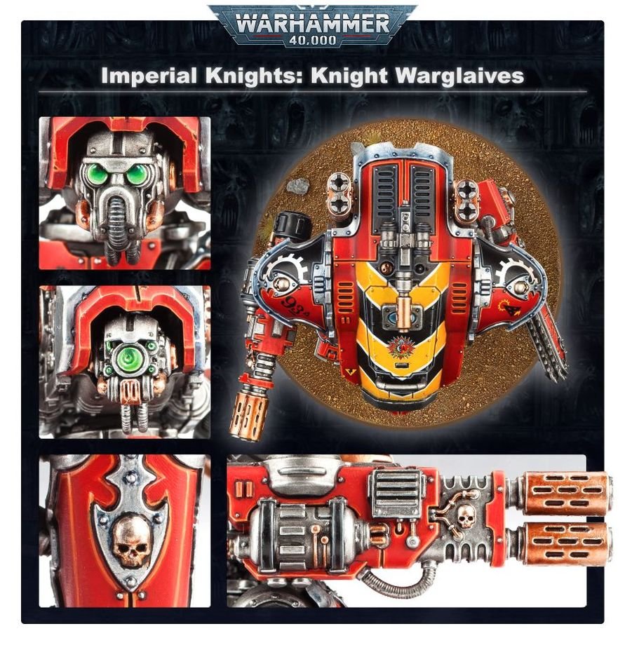 Warhammer 40K Imperial Knights: Knight Armigers | Model Kit - Image 9