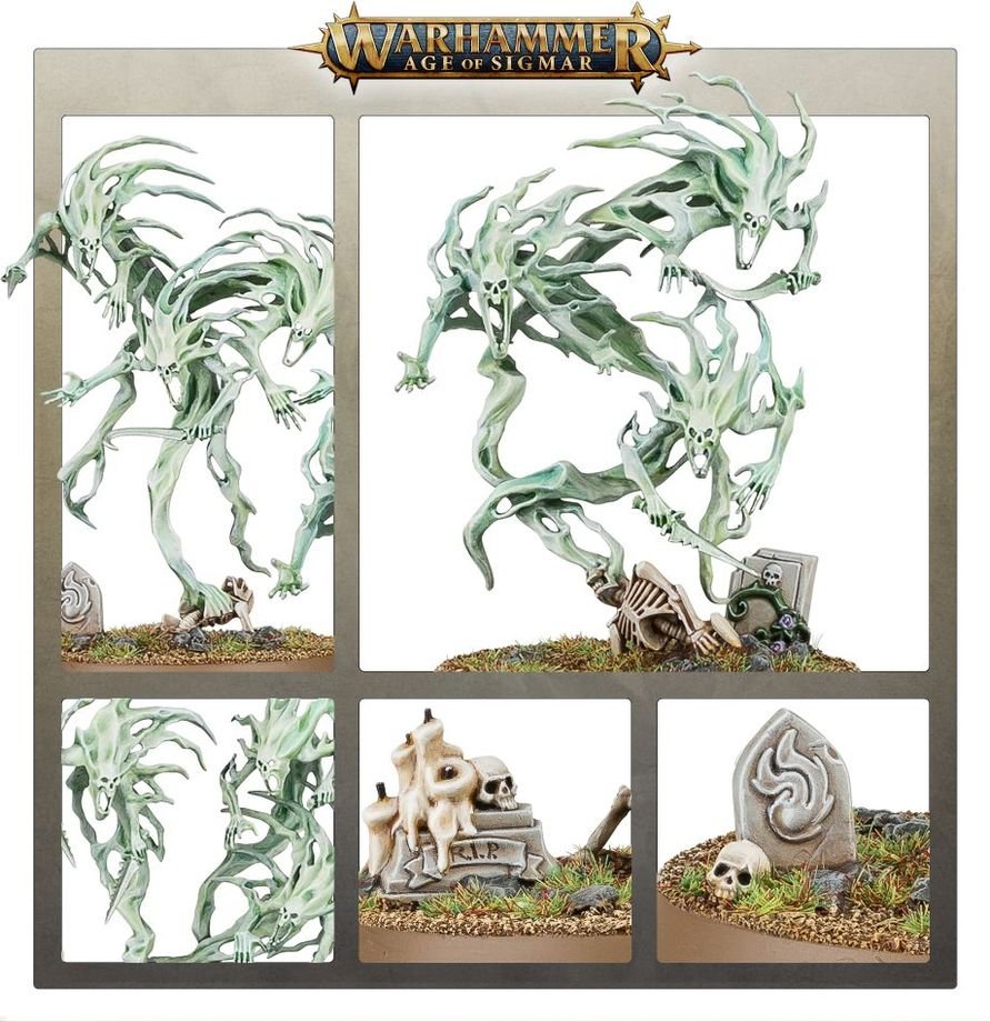 Warhammer Age of Sigmar Nighthaunt Spirit Hosts | Model Kit - Image 6