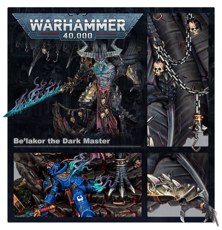 Warhammer Be'lakor, the Dark Master | Slaves to Darkness Model Kit - Image 5