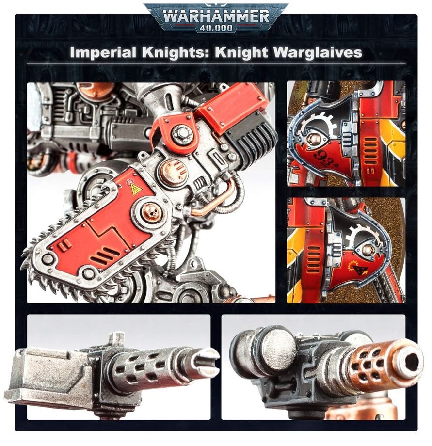 Warhammer 40K Imperial Knights: Knight Armigers | Model Kit - Image 8