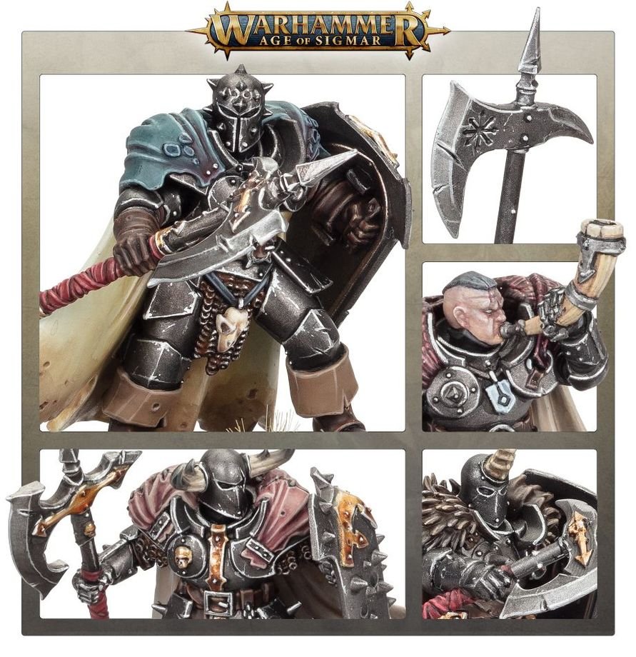 Warhammer Age of Sigmar Slaves to Darkness Chaos Warriors | Model Kit - Image 7