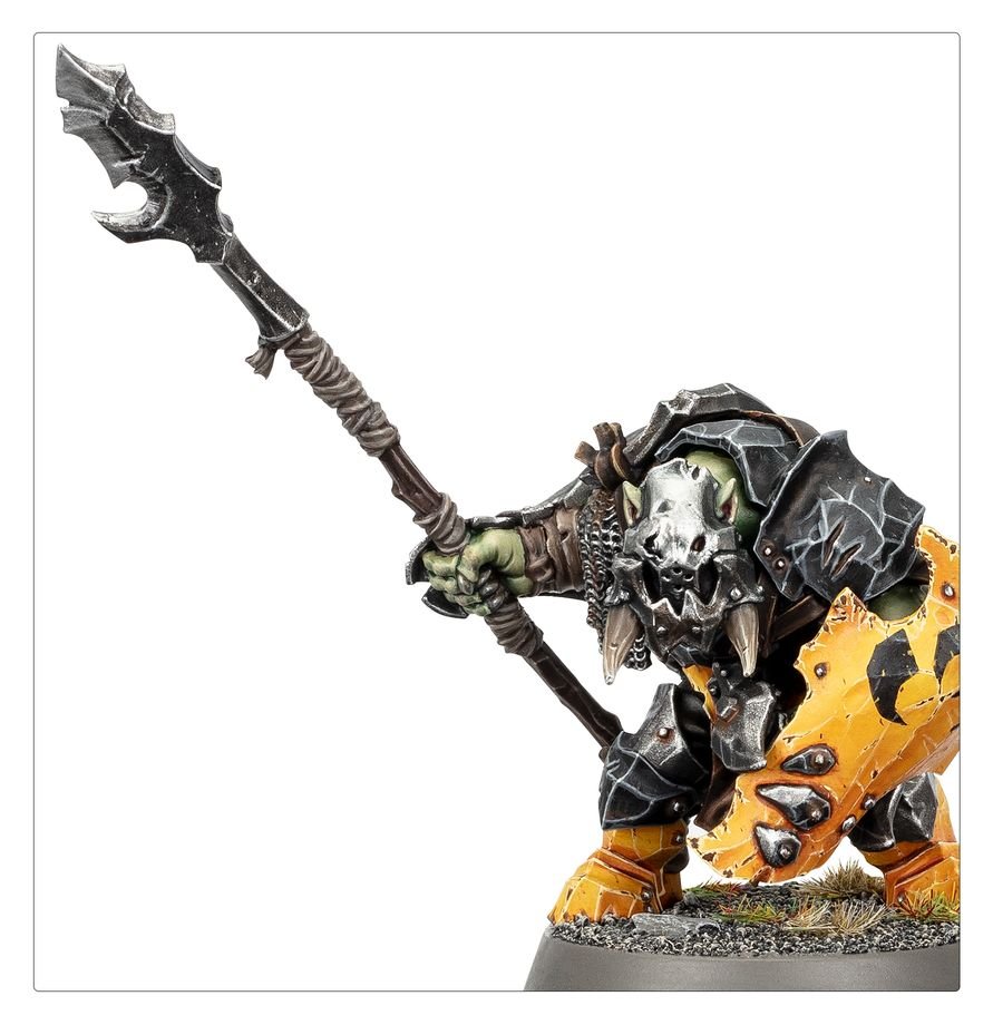 Warhammer Age of Sigmar Orruk Warclans Orruk Ardboys | Model Kit - Image 9