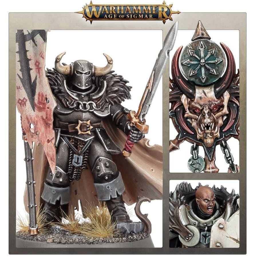 Warhammer Age of Sigmar Slaves to Darkness Chaos Warriors | Model Kit - Image 6