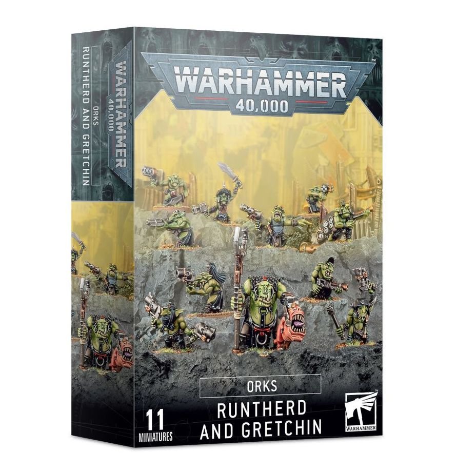 Warhammer 40K Orks Runtherd and Gretchin | Model Kit - Image 2